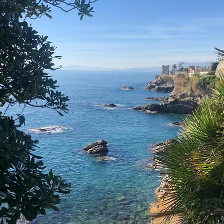 Apartment Romantic Garden Sea View Nervi *